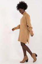 Abito in maglia collo alto - 199606