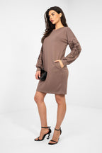 Abito/maxi felpa mini in viscosa elasticizzata - 224640