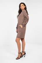 Abito/maxi felpa mini in viscosa elasticizzata - 224640