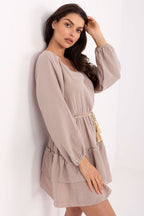 Abito mini in mussola stile boho - 215190