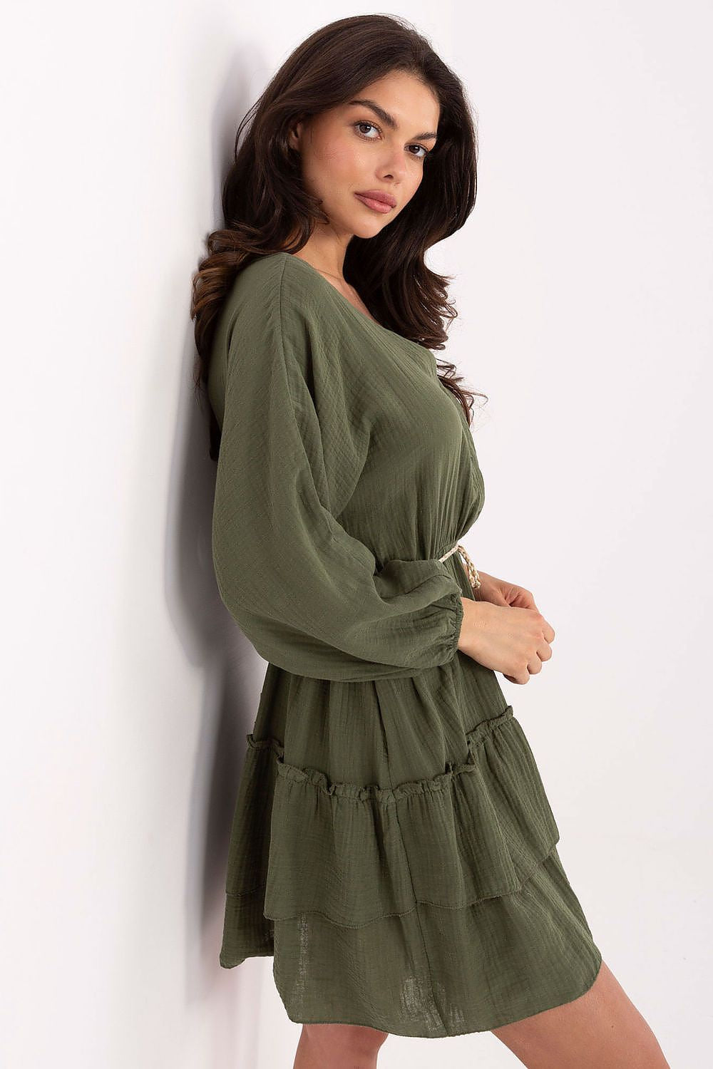 Abito mini in mussola stile boho - 215190