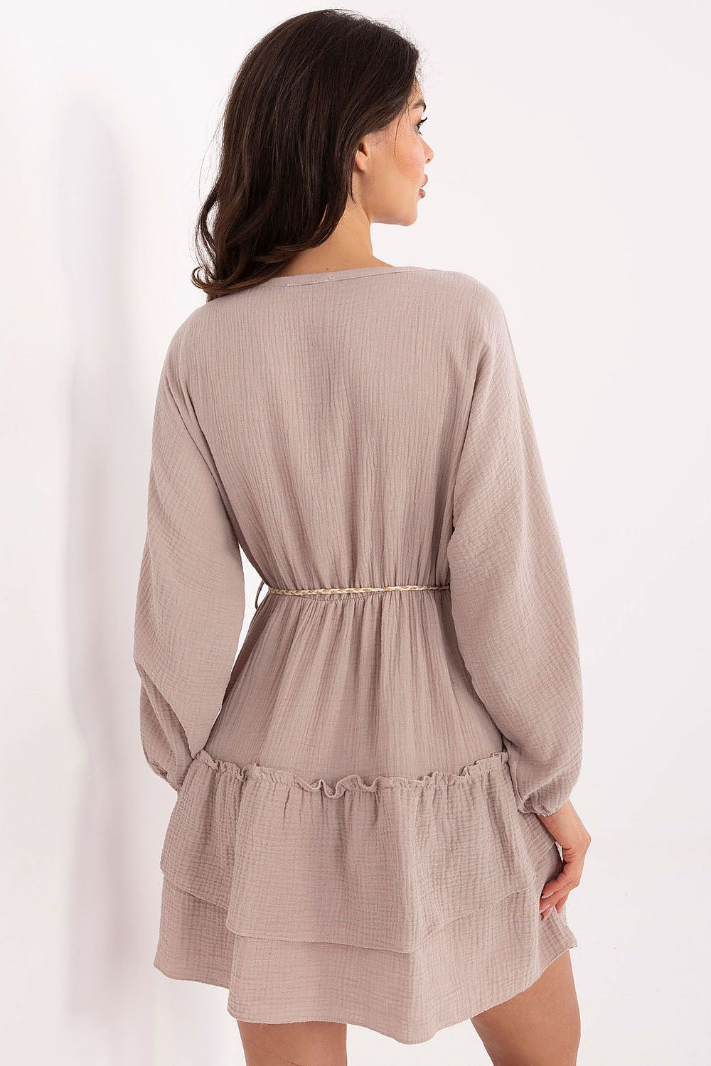 Abito mini in mussola stile boho - 215190