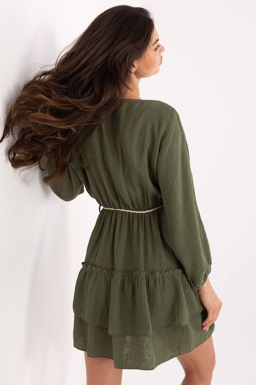 Abito mini in mussola stile boho - 215190