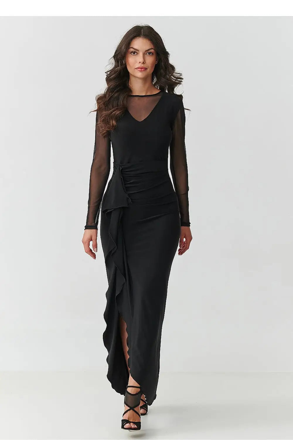 Abito nero lungo - 218110