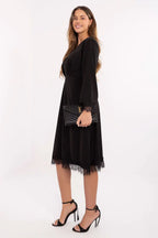 Abito svasato con e a camicia - 220302