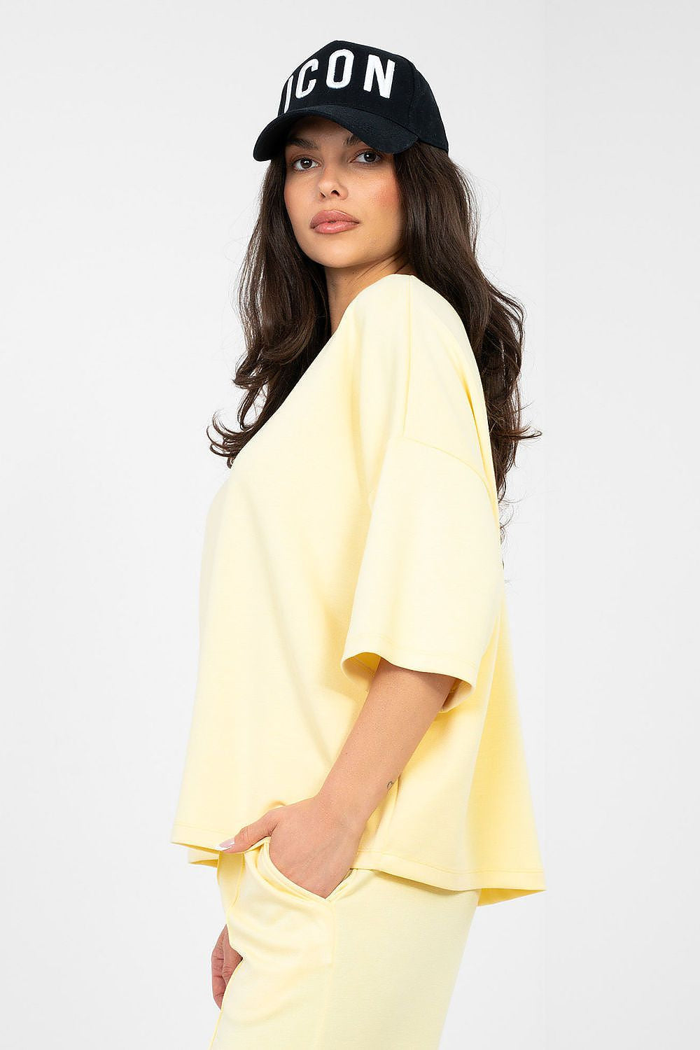 Blusa basic in viscosa dal taglio morbido - 224645