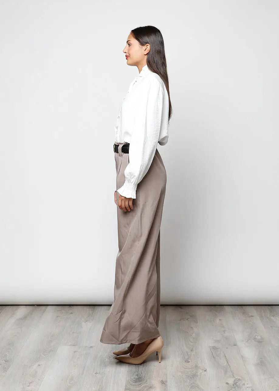 Blusa con bottoni in viscosa - 0025598