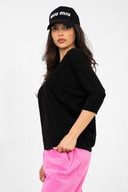 Blusa in cotone elasticizzato - ROBERTA - 224755