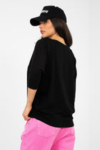 Blusa in cotone elasticizzato - ROBERTA - 224755