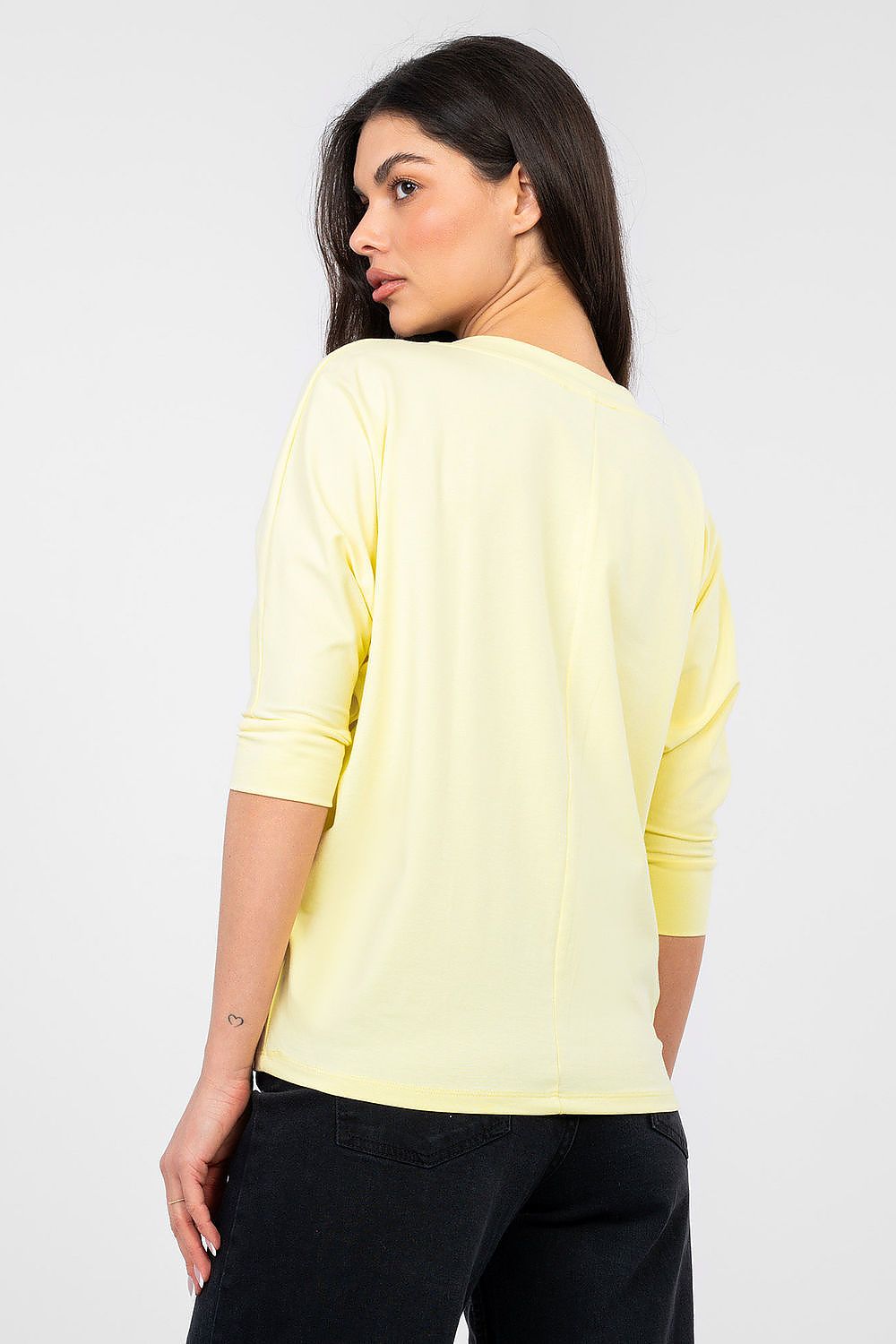 Blusa in cotone elasticizzato - ROBERTA - 224755
