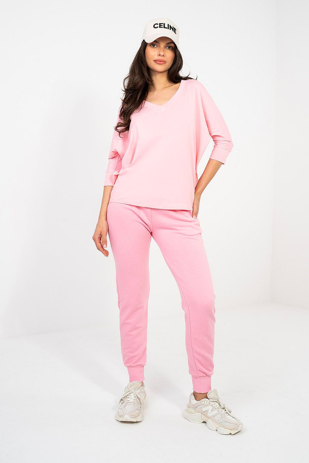 Blusa in cotone elasticizzato - ROBERTA - 224755