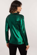 Blusa da donna con finitura lucida - 202688