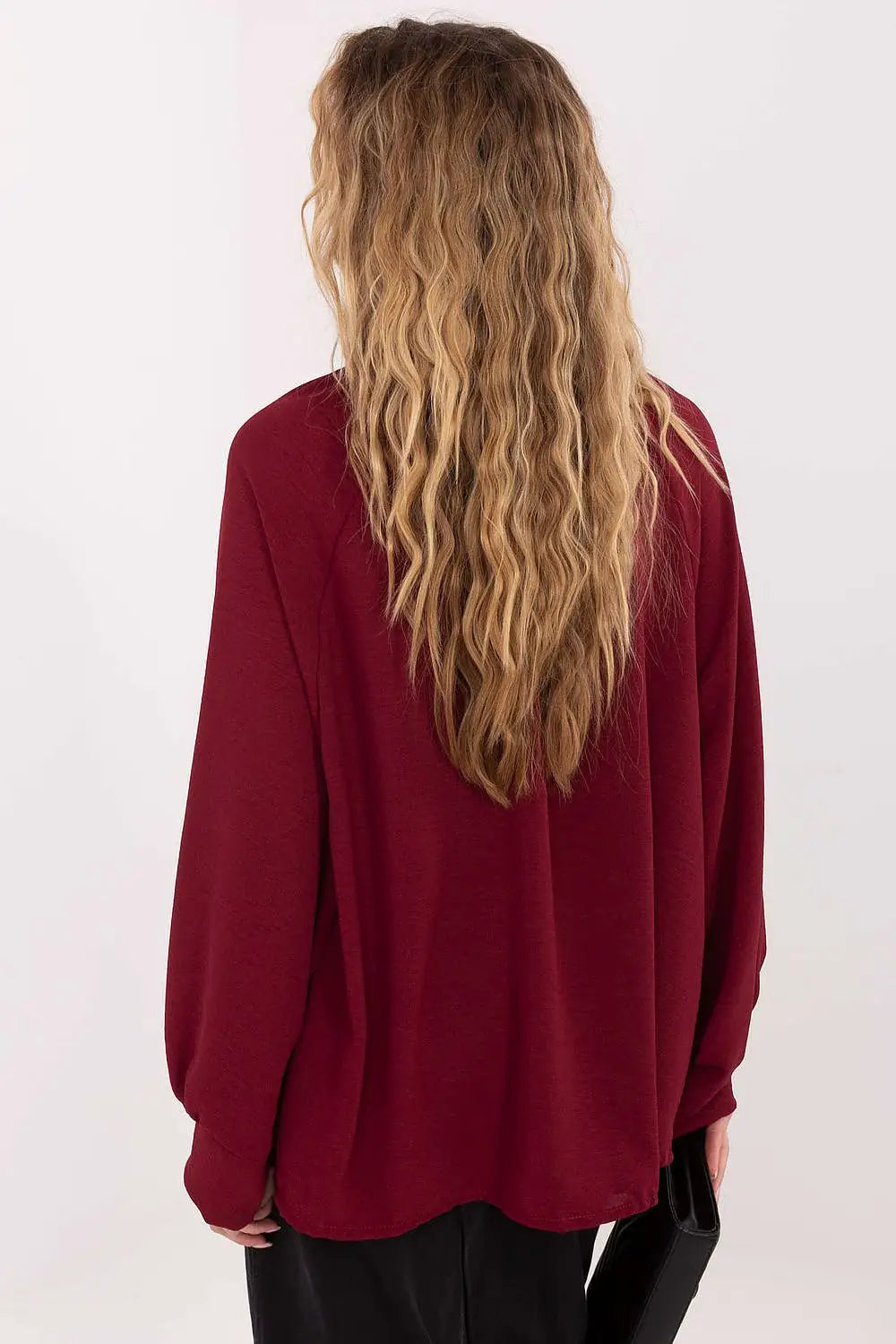 Blusa elegante con fiocco in viscosa - 221060