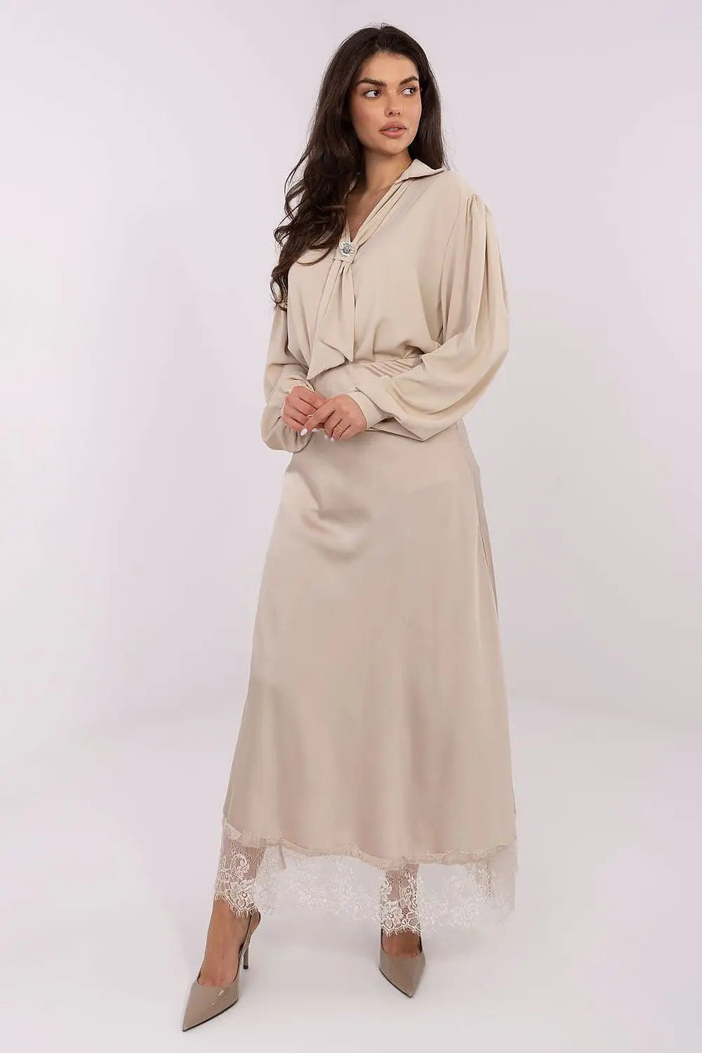 Blusa elegante con laccio regolabile - 221399