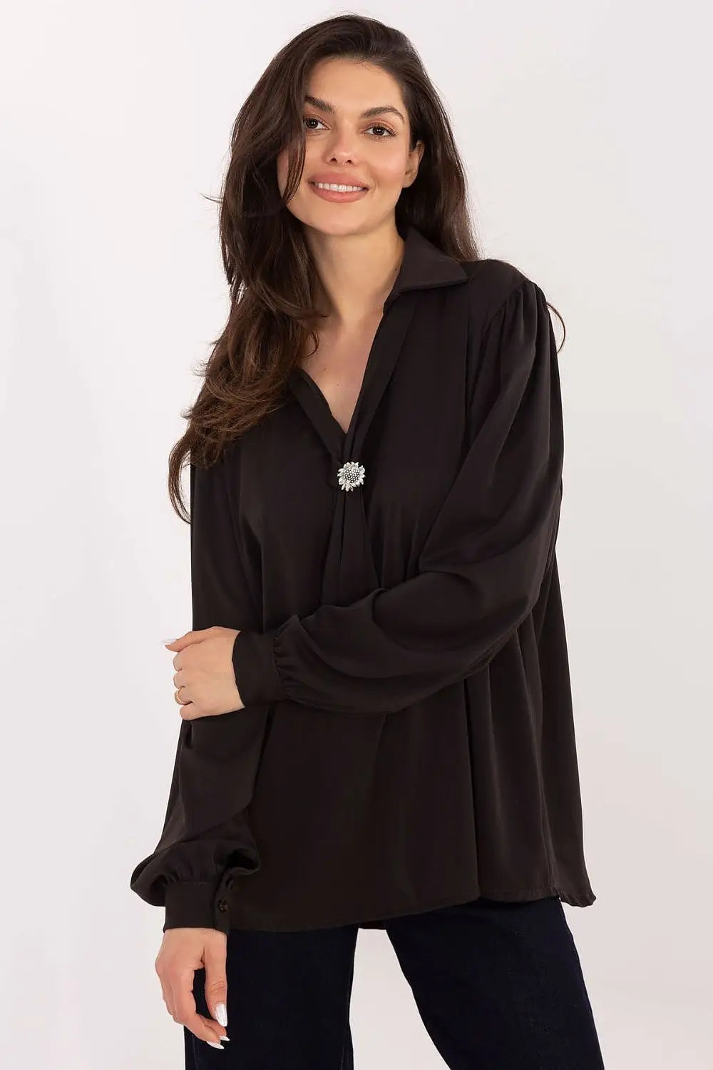 Blusa elegante con laccio regolabile - 221399