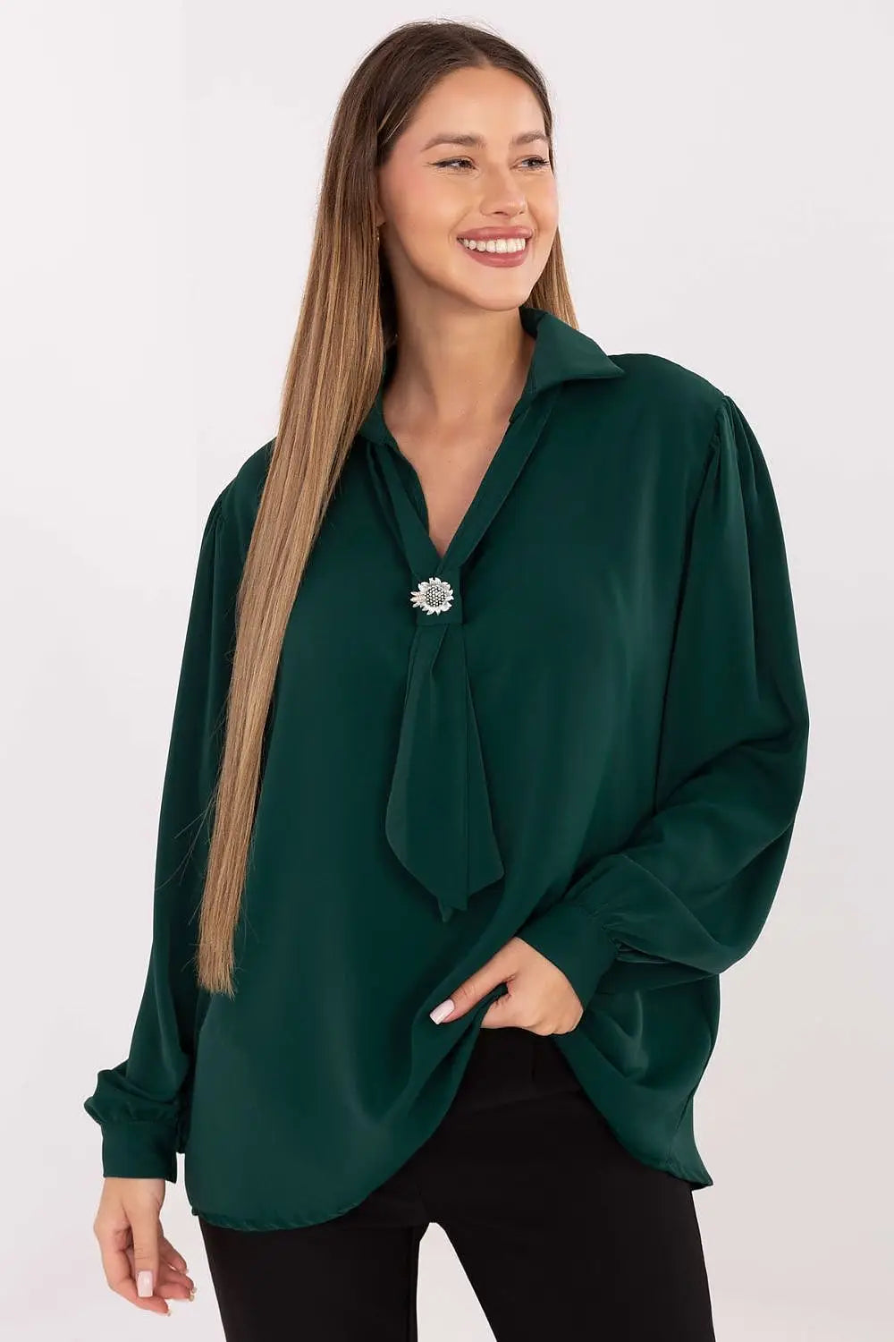 Blusa elegante con laccio regolabile - 221399