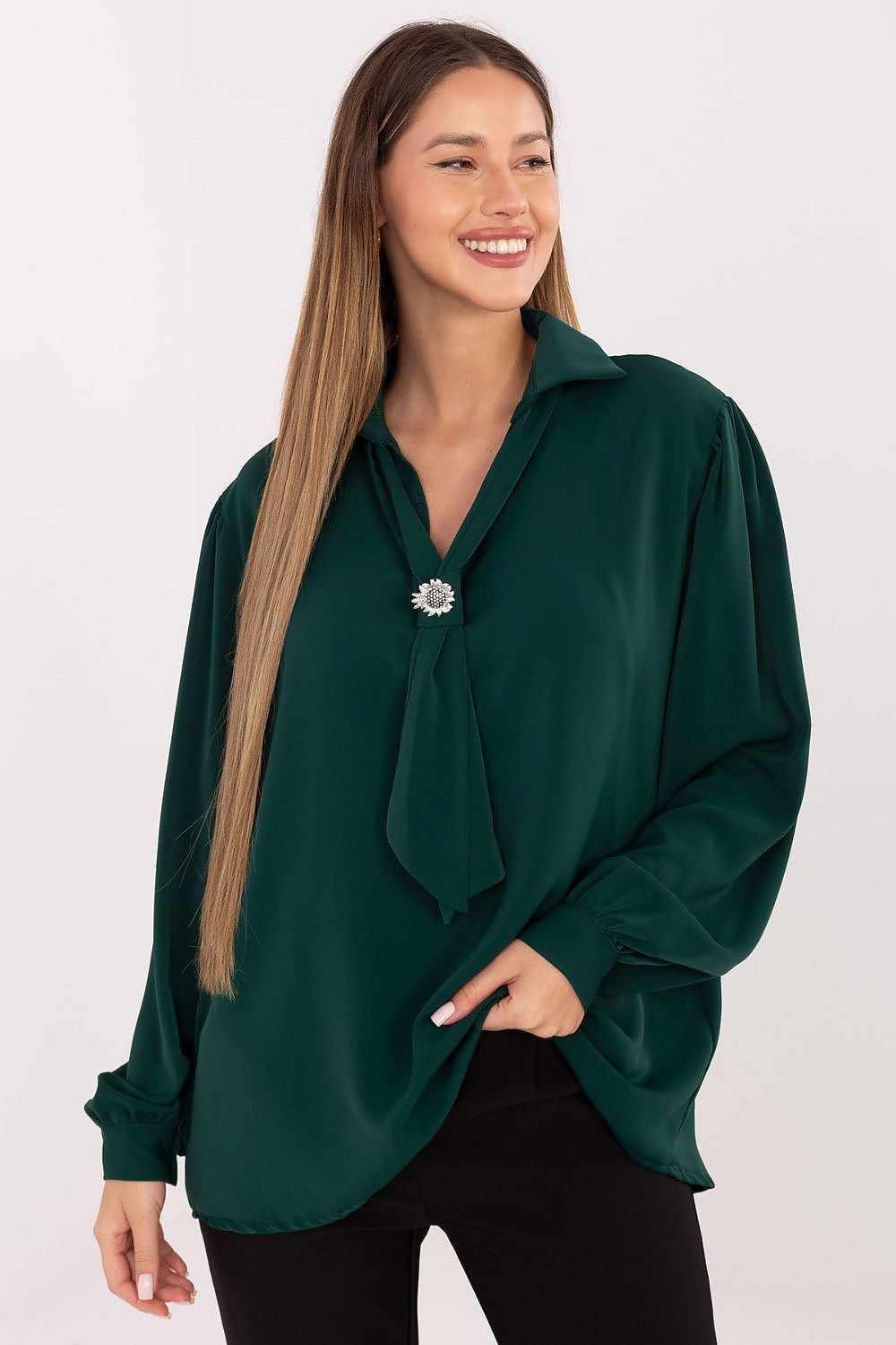 Blusa elegante con laccio regolabile - 221399