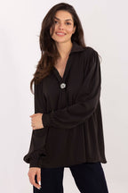 Blusa elegante con laccio regolabile - 221399