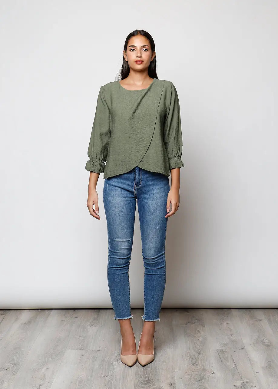 Blusa in viscosa - 0025602