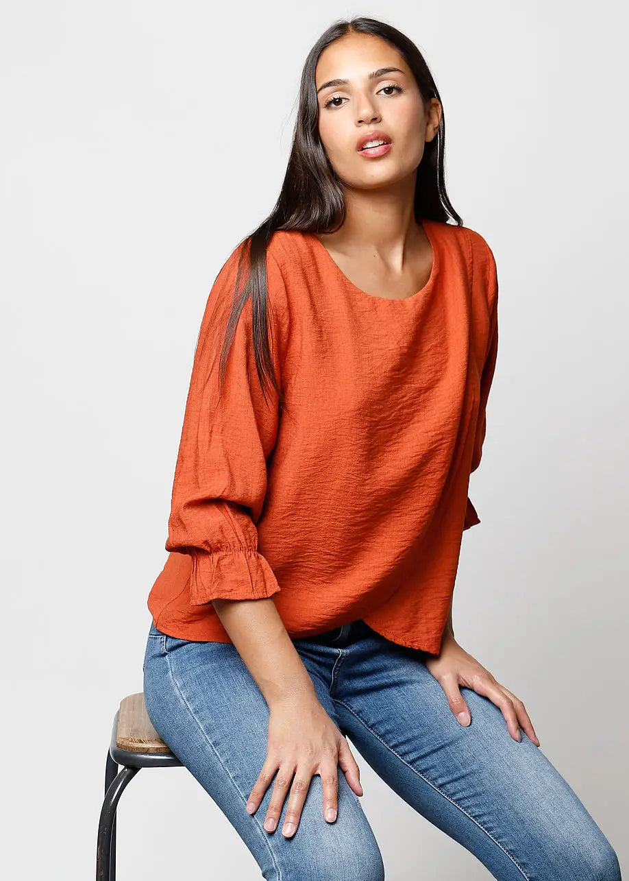 Blusa in viscosa - 0025602