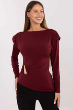 Blusa in viscosa elasticizzata - 221340
