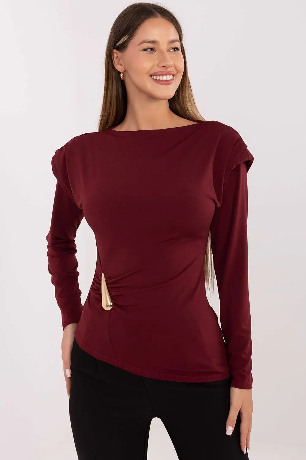 Blusa in viscosa elasticizzata - 221340