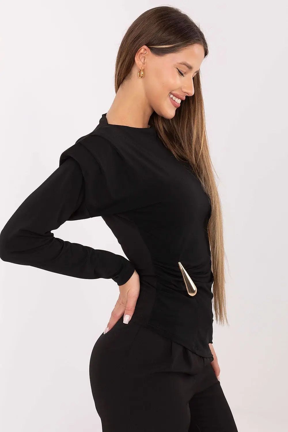 Blusa in viscosa elasticizzata - 221340