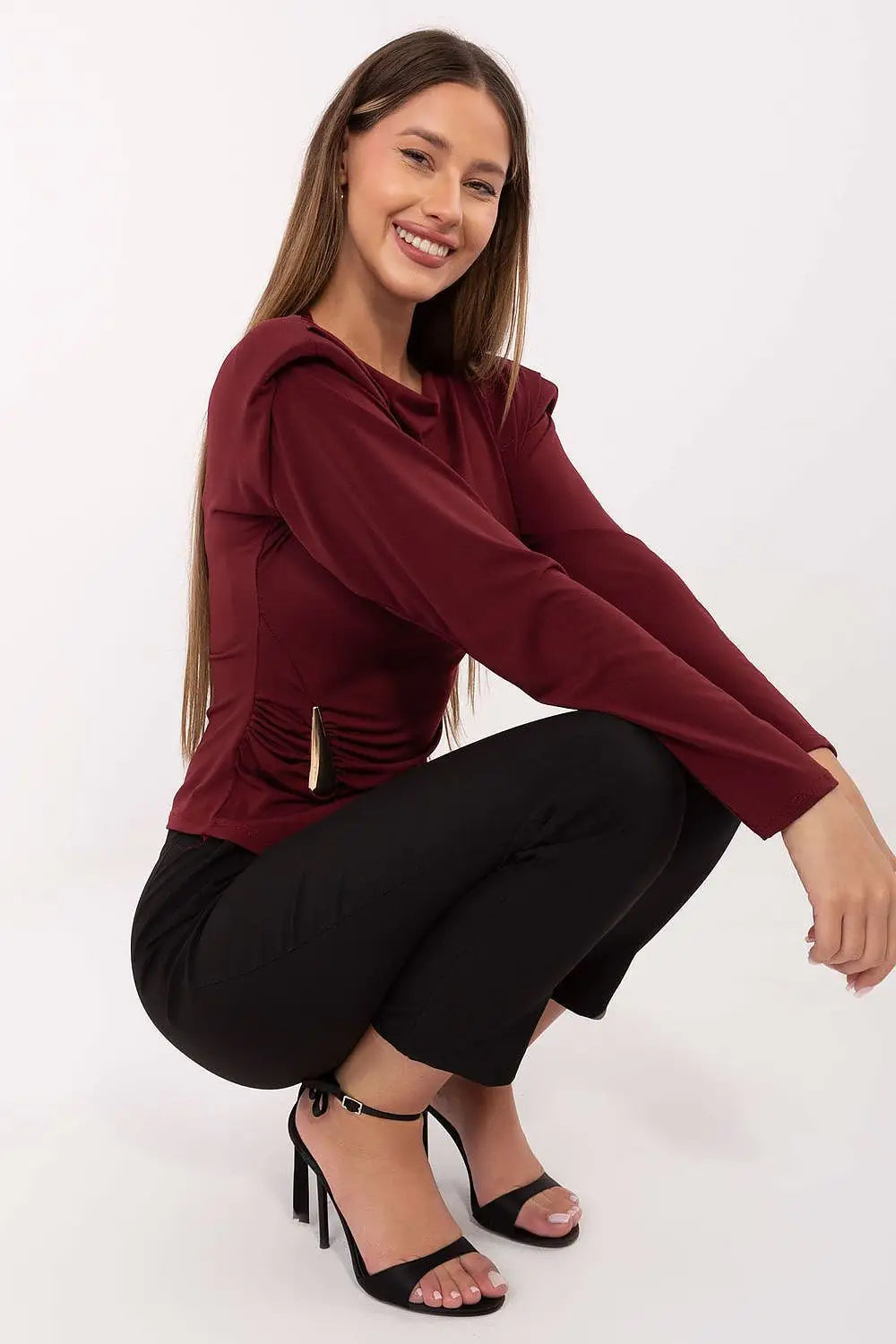Blusa in viscosa elasticizzata - 221340