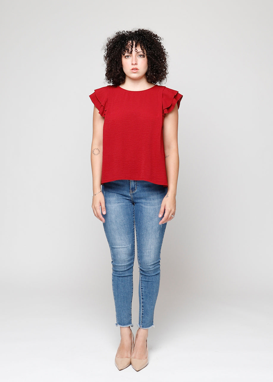 Blusa manica corta