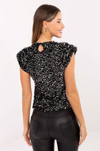 Blusa con pailettes - 219202