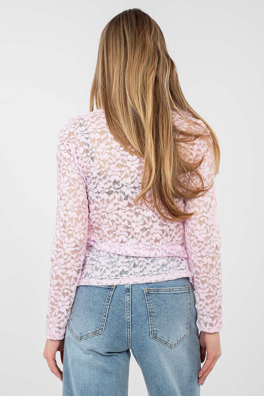 Blusa in pizzo viscosa - 223838