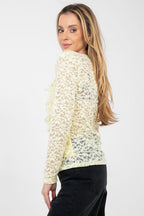 Blusa in pizzo viscosa - 223838