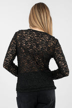 Blusa in pizzo viscosa - 223838