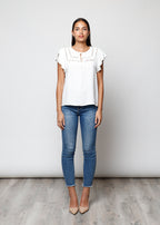 Blusa in viscosa  - 0025600