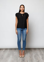 Blusa in viscosa  - 0025600