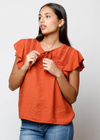 Mattone / Taglia unica Blusa in viscosa - 0025600