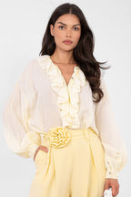 Camicetta boho in cotone - 223318