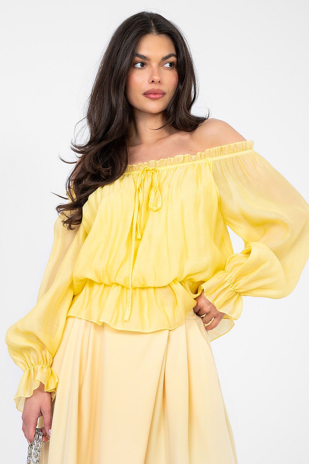 Camicetta boho in lyocell - 224656