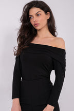 Camicetta in Viscosa Silk-Touch – Scollo alla Spagnola