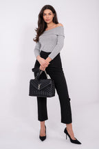 Camicetta in Viscosa Silk-Touch – Scollo alla Spagnola