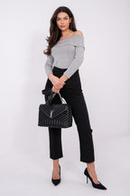 Camicetta in Viscosa Silk-Touch – Scollo alla Spagnola