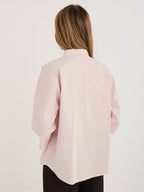 Camicia in 100% Cotone con Scollo a V e Maniche 3/4 (Lara)