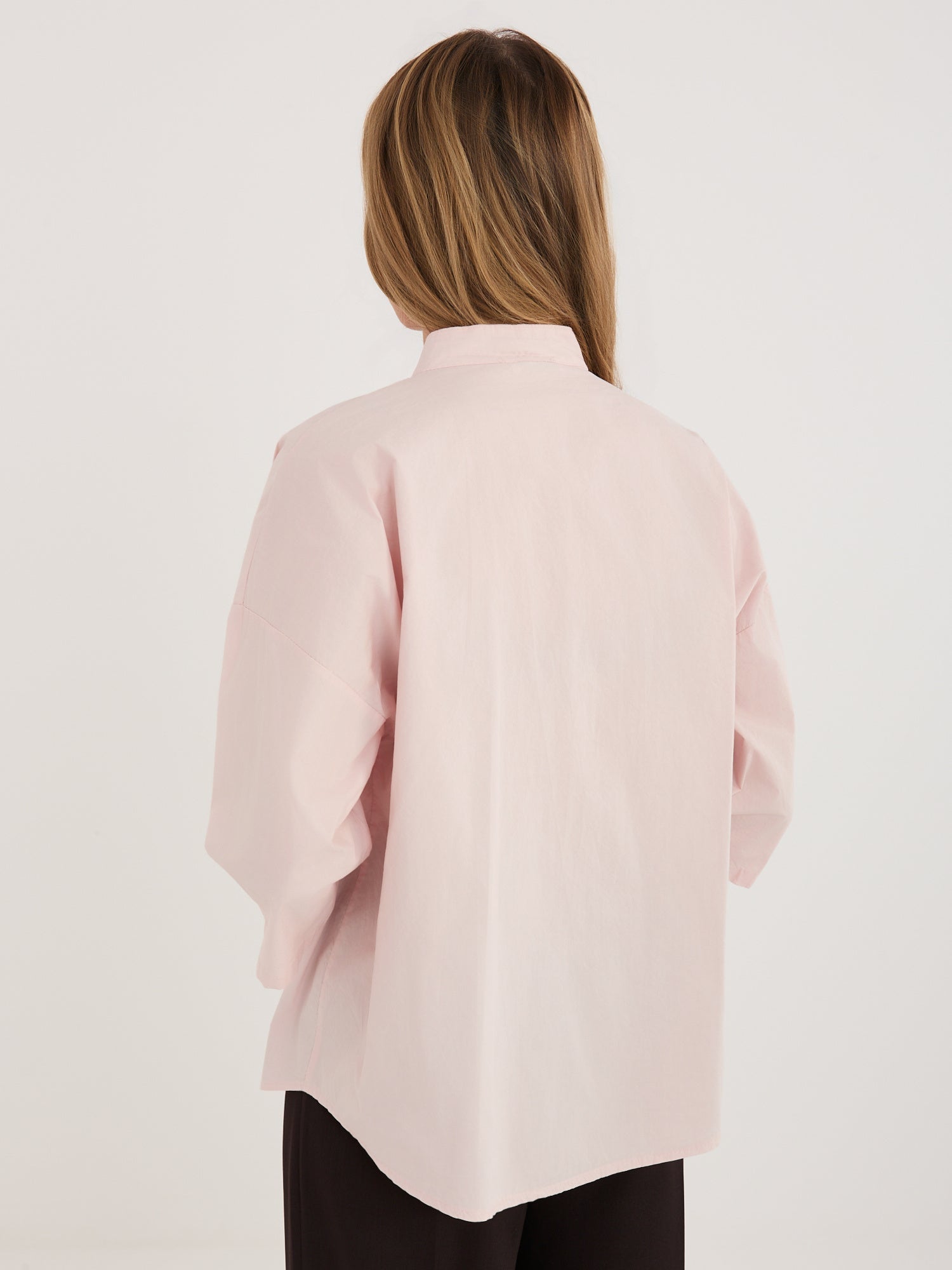 Camicia in 100% Cotone con Scollo a V e Maniche 3/4 (Lara)