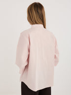 Camicia in 100% Cotone con Scollo a V e Maniche 3/4 (Lara)