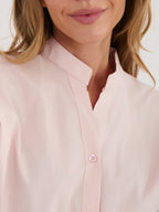 Camicia in 100% Cotone con Scollo a V e Maniche 3/4 (Lara)