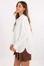 Camicia a in viscosa elasticizzata - 219445