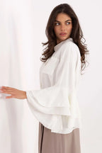 Camicia da donna con colletto alla coreana - 219446