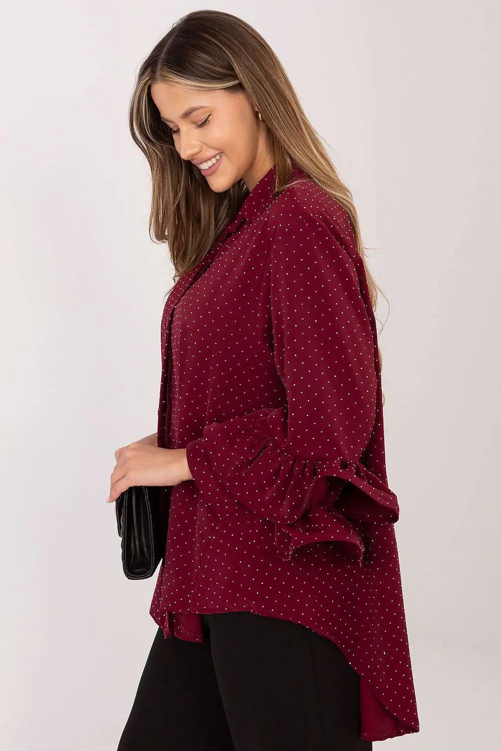 Camicia da donna con strass - 222148