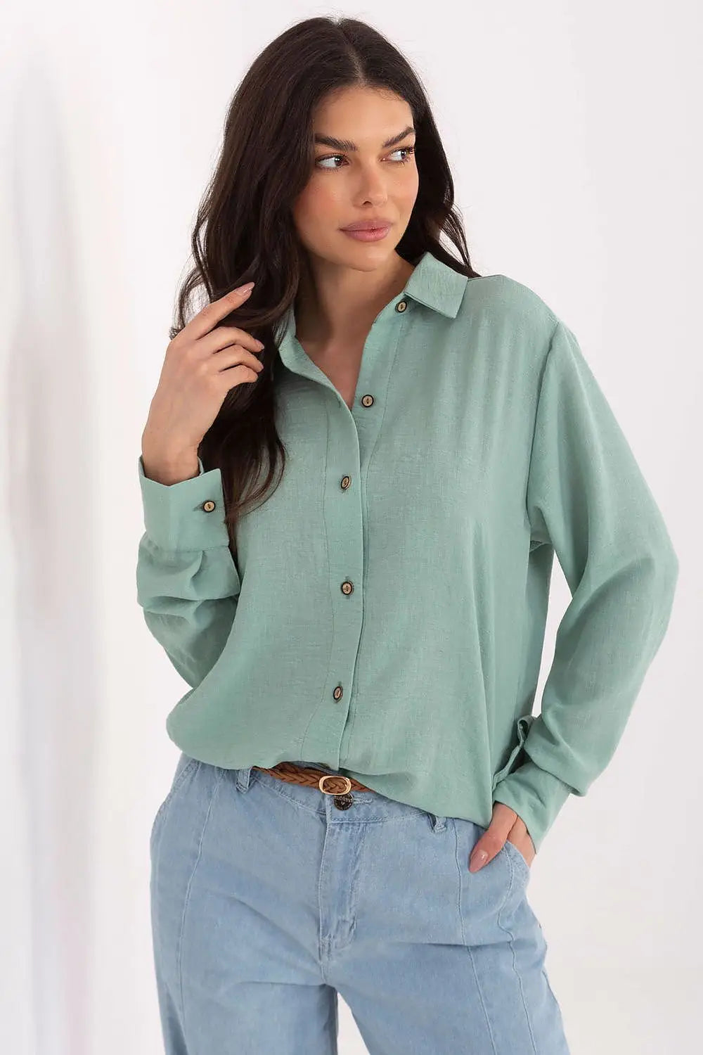 Camicia da donna in cotone di qualità - 222844