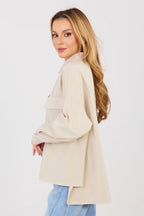 Camicia da donna in cotone elasticizzato dal taglio